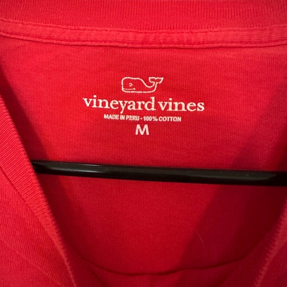 Vineyard Vine Red Long Sleeve Tee - Picture 4 of 6